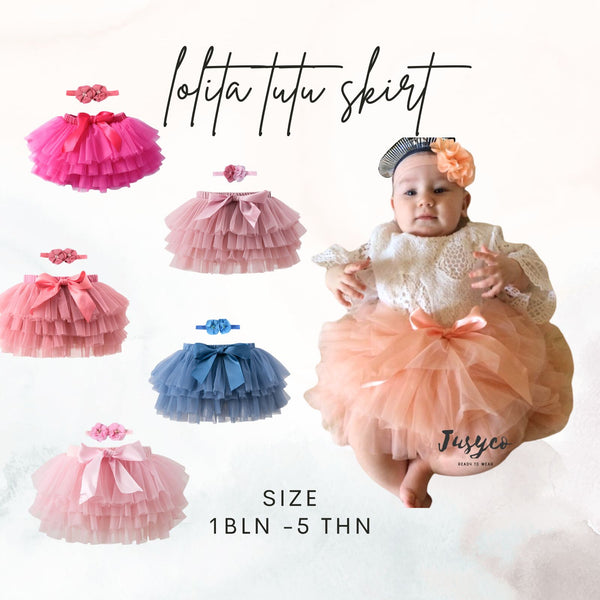 Lolita Baby Ballet Skirt/ Rok Tutu Ballet Anak