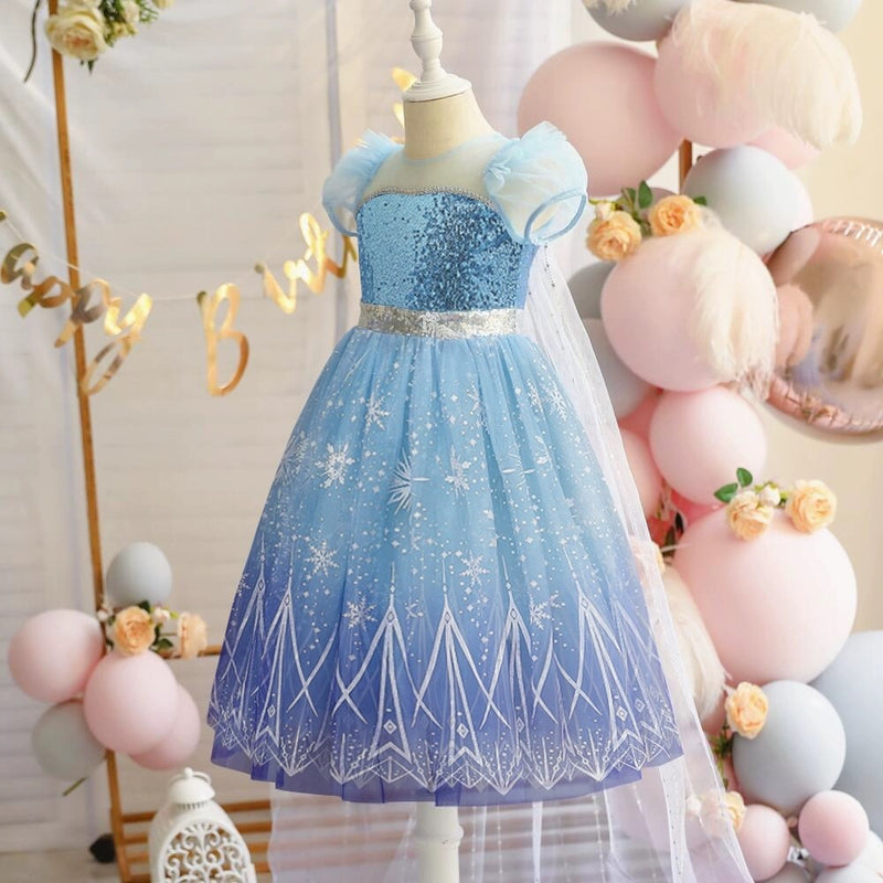Frozen Elsa Anna Kostum