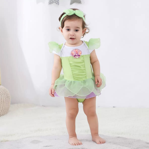 Princess Baby Ballet Jumper / Romper Bayi Kostum dress