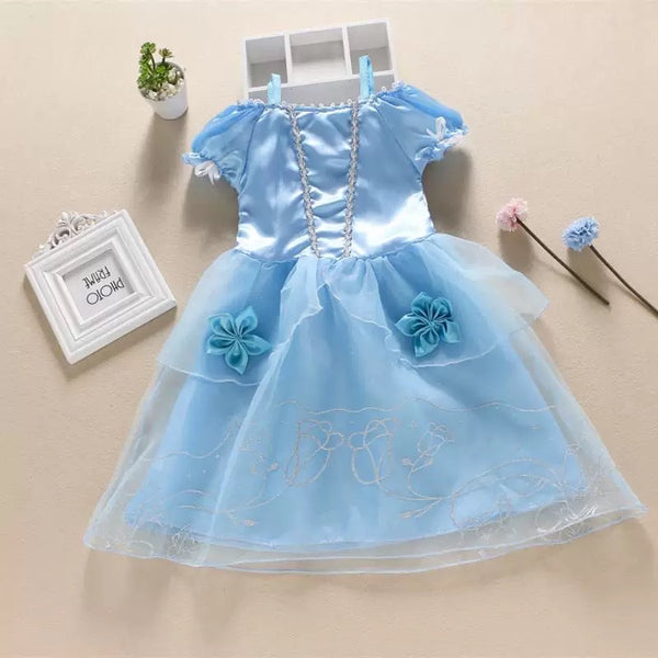 Cinderella Rapunzel Dress Princess/ Kostum Princess Anak Ulang Tahun