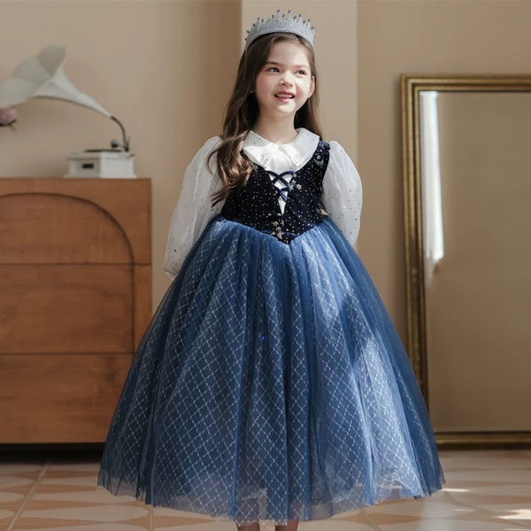 Frozen Princess Dress/ Dress Pesta Anak
