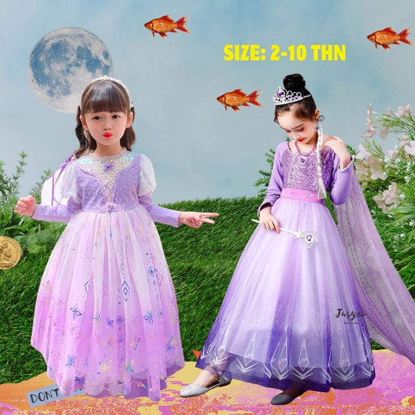Frozen Lilac Princess Dress