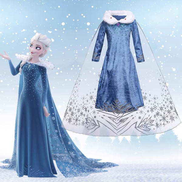 Frozen Disney Elsa/Dress kostum disney frozen parishkids