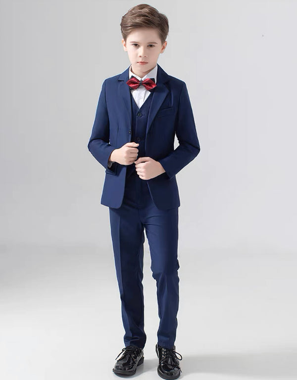 Chris Navy Boy Suits/ Blazer Anak Laki- Laki Baju Pesta