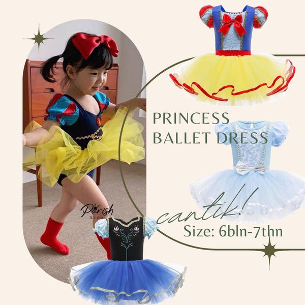 Princess Baby Ballet Dress/ Tutu Dress/ Dress Balet Bayi