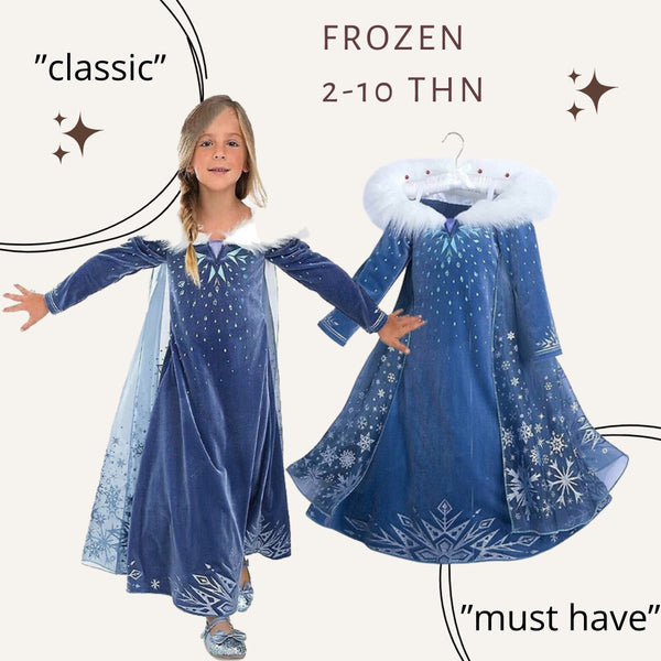 Frozen Disney Elsa/Dress kostum disney frozen parishkids