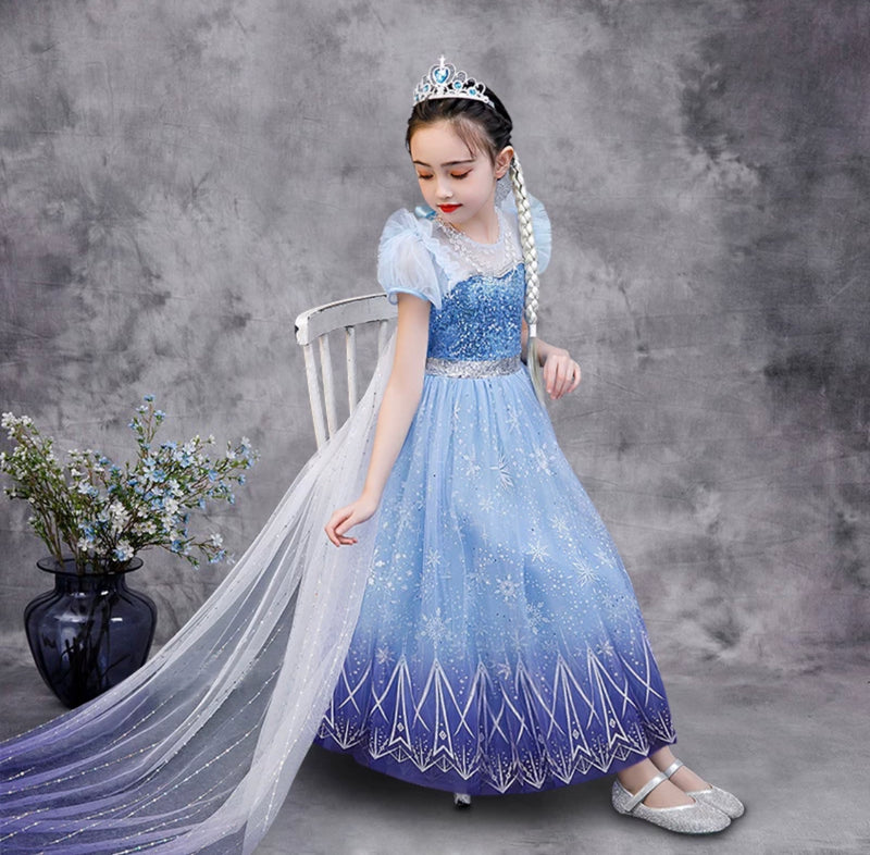 Frozen Elsa Anna Kostum