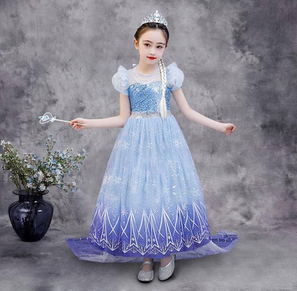 Frozen Elsa Anna Kostum