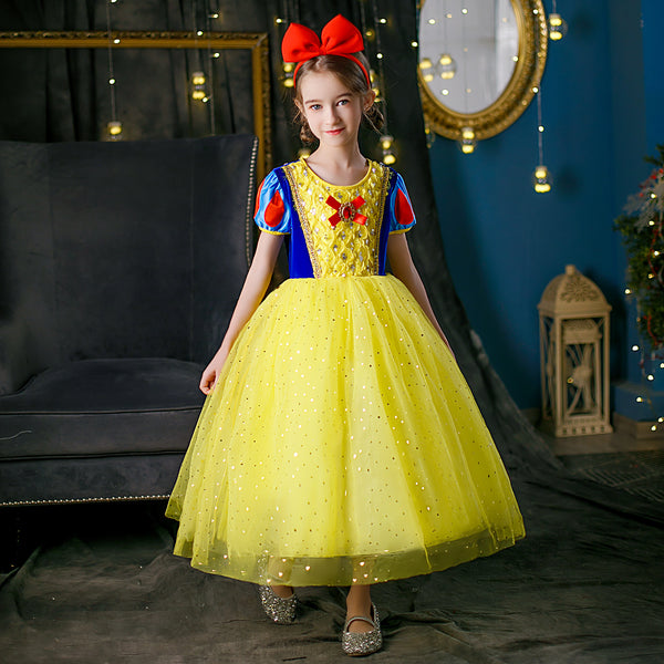 Snow White Terbaru Disney Princess Kostum Impor Dress